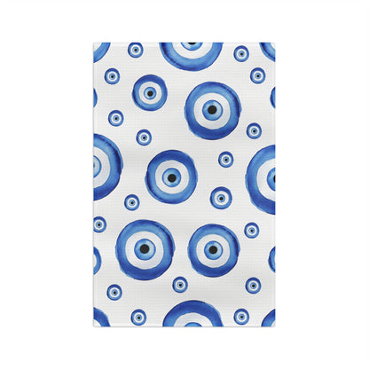 Blue Evil Eye Kitchen Towel – Protective Home Decor Dish Towel