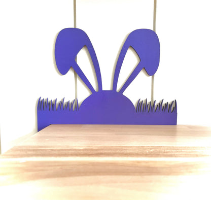 Bunny Ears Door Corner Sign | Easter Bunny Decor | Spring Corner Wall Decor