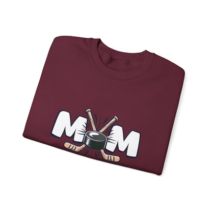 Personalized Hockey Mom Sweatshirt – Graffiti Name & Number Sleeve