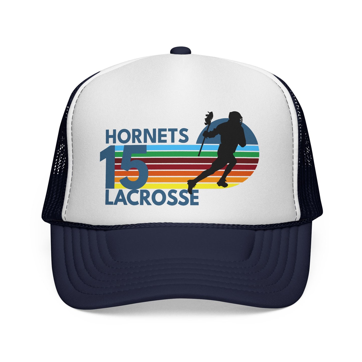 Retro Lacrosse Trucker Hat | Personalized Lacrosse Number Hat | Lacrosse Mom Hat