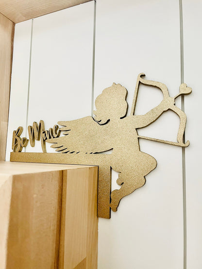 Cupid Arrow Door Corner Sign | Valentine’s Day Decor | Love Wall Decor