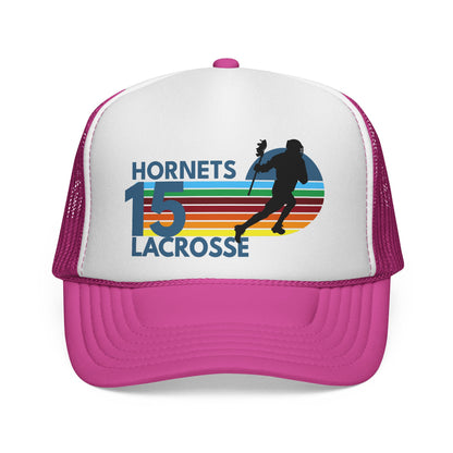 Retro Lacrosse Trucker Hat | Personalized Lacrosse Number Hat | Lacrosse Mom Hat