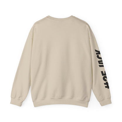 Personalized Hockey Grandma Sweatshirt with Name & Number Sleeve