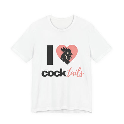 I Love Cocktails Shirt – Funny Bachelorette Party Tee