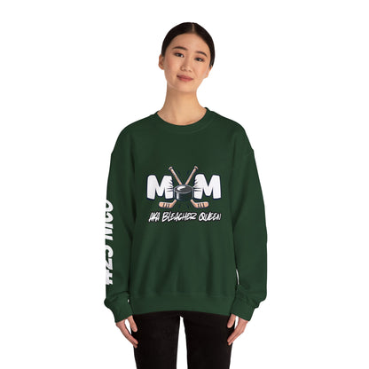Personalized Hockey Mom Sweatshirt – Graffiti Name & Number Sleeve