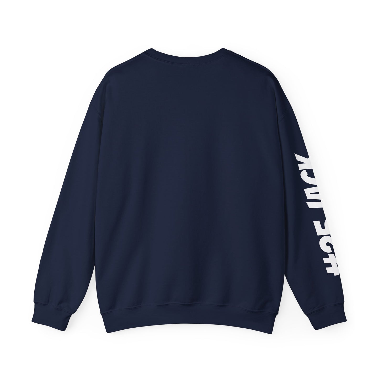 Personalized Hockey Grandma Sweatshirt with Name & Number Sleeve