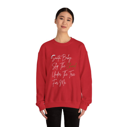Santa Baby Chanel Sweatshirt | Funny Christmas Crewneck | Cute Holiday Gift for Her