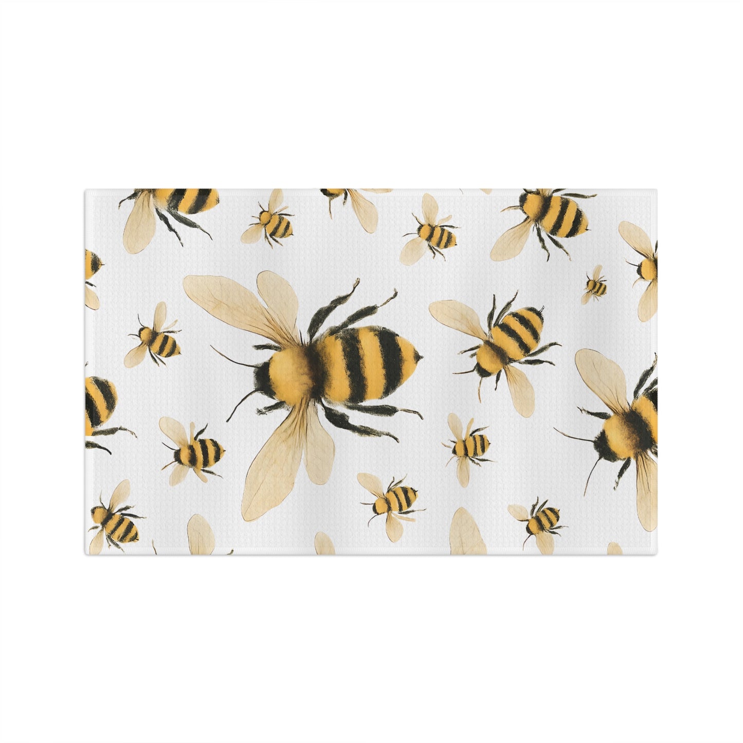 Bee Kitchen Towel – Cute Microfiber Tea Towel for Kitchen Decor