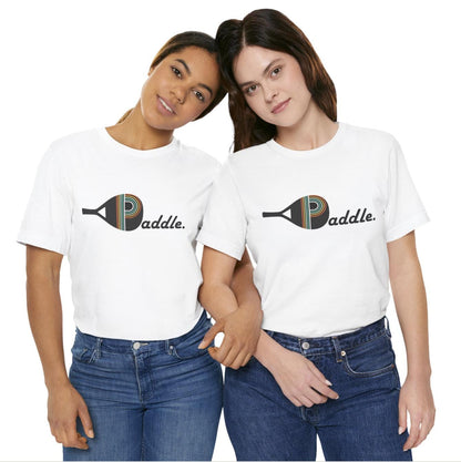 Retro Paddle ball Shirt | Vintage Paddleball T-Shirt | Pickleball Style Graphic Tee