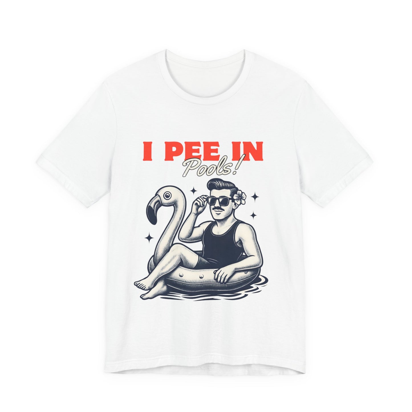 I Pee in Pools Shirt – Funny Summer Pool Party Tee