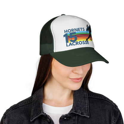 Retro Lacrosse Trucker Hat | Personalized Lacrosse Number Hat | Lacrosse Mom Hat