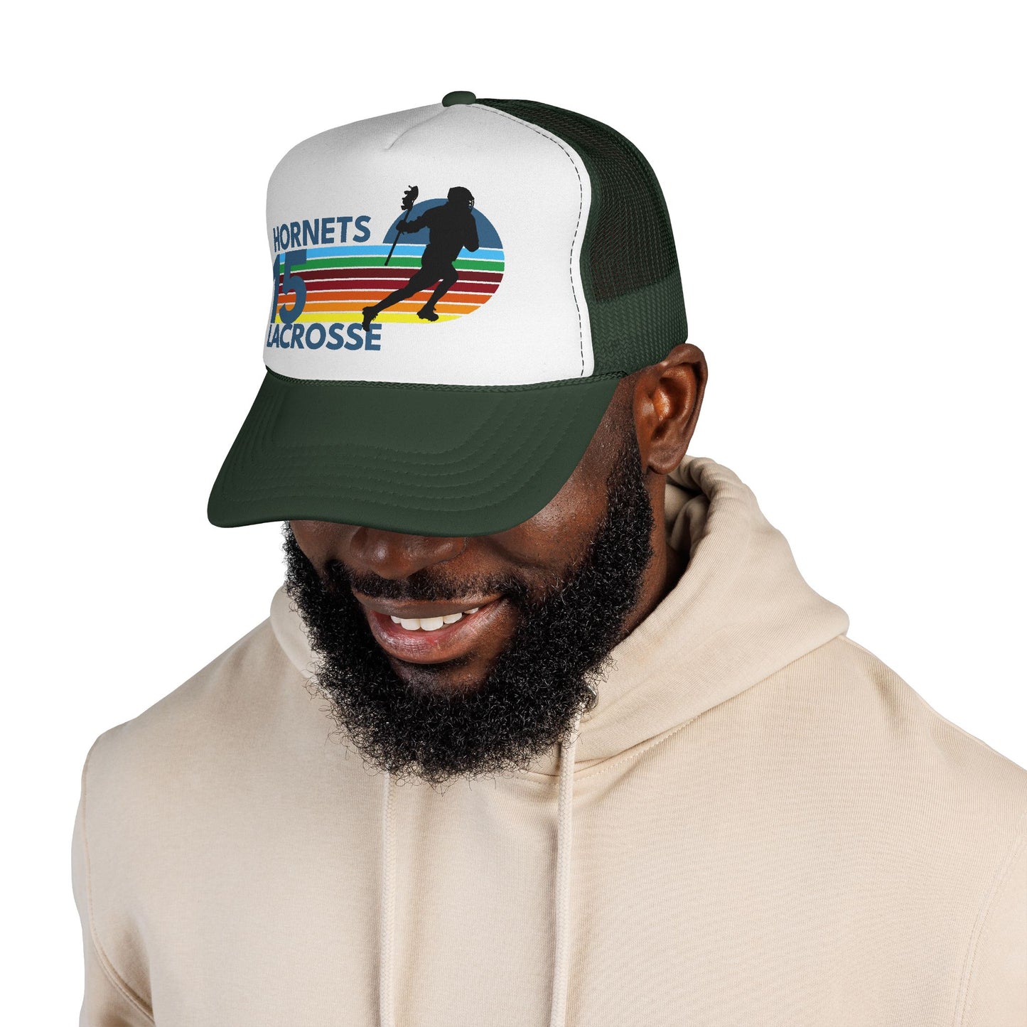 Retro Lacrosse Trucker Hat | Personalized Lacrosse Number Hat | Lacrosse Mom Hat