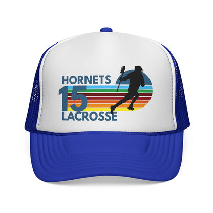 Retro Lacrosse Trucker Hat | Personalized Lacrosse Number Hat | Lacrosse Mom Hat