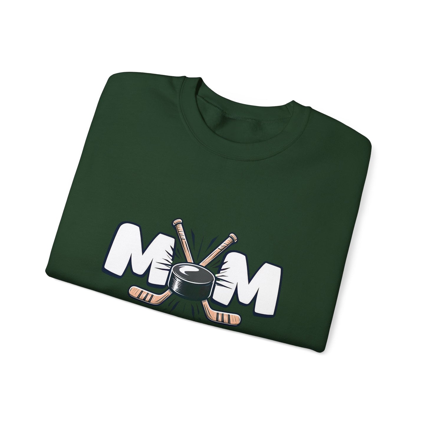Personalized Hockey Mom Sweatshirt – Graffiti Name & Number Sleeve