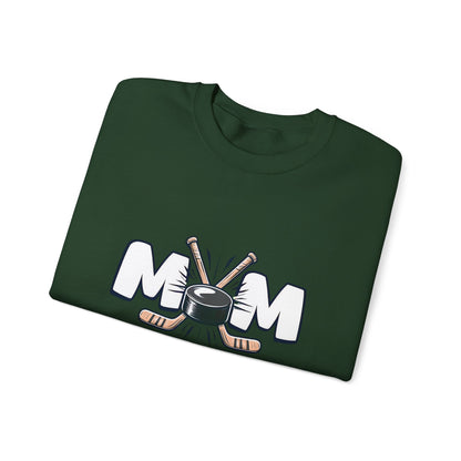 Personalized Hockey Mom Sweatshirt – Graffiti Name & Number Sleeve