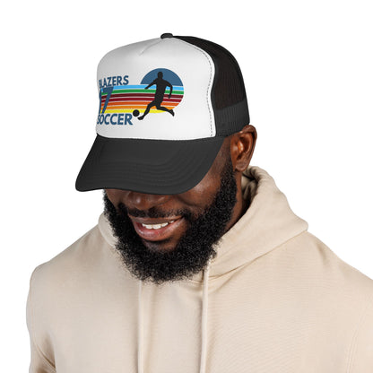 Custom Retro Soccer Mom Trucker Hat – Personalized Team Number Cap