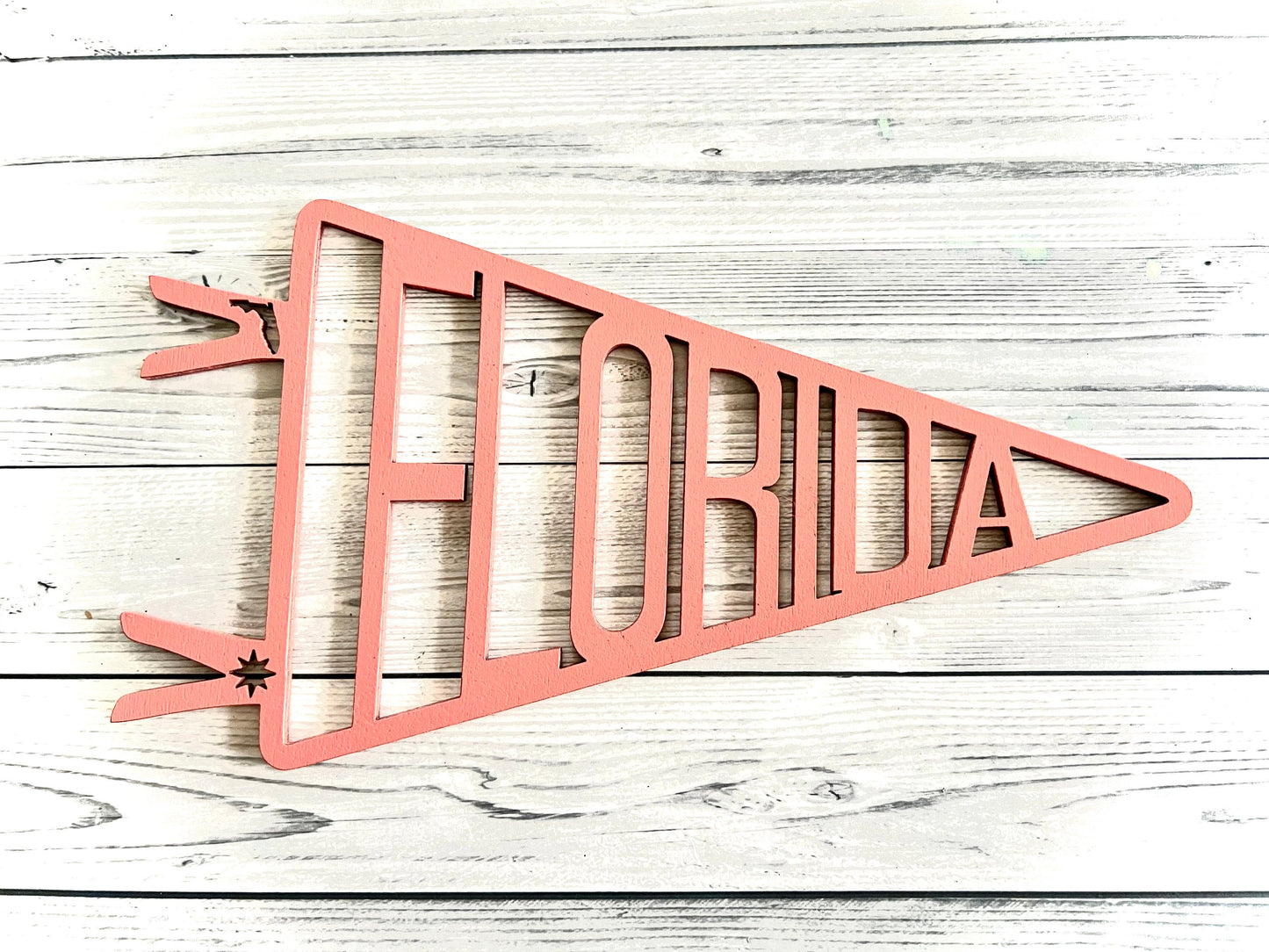 Custom Name Pennant Flag | Personalized Wall Flag Decor | College State Banner Gift