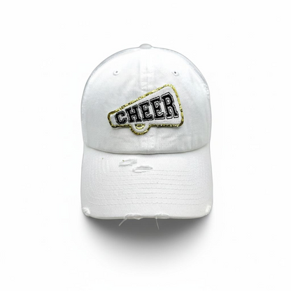 Cheer Mom Trucker Hat with Patch – Game Day Cheer Hat