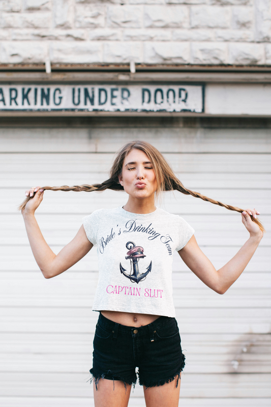 Bride Drinking Team Shirt – Bachelorette Party Captain Tee