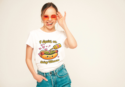 Funny BBQ Shirt – Hot Dog Pun T-Shirt for Cookouts & Parties