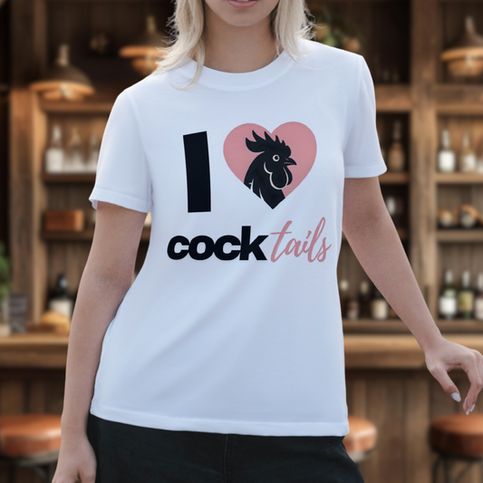 I Love Cocktails Shirt – Funny Bachelorette Party Tee