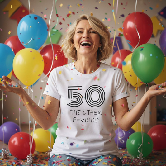 50 The Other F Word Shirt – Funny 50th Birthday Tee