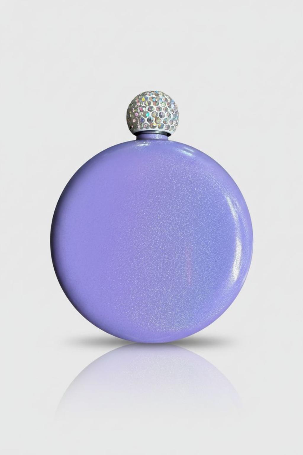 Personalized Glitter Flask | Bridesmaid Gift Flask | Custom Bachelorette Party Favor