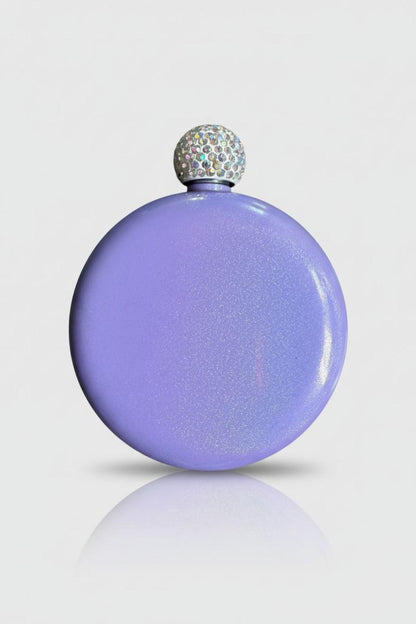 Personalized Glitter Flask | Bridesmaid Gift Flask | Custom Bachelorette Party Favor