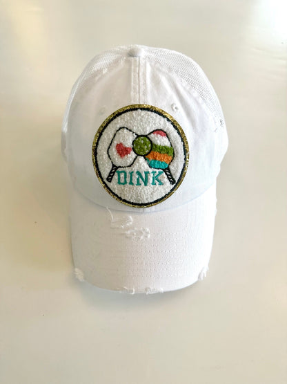 Pickleball DINK Patch | Chenille Pickleball Patch | Cute Pickleball Gift & Accessory