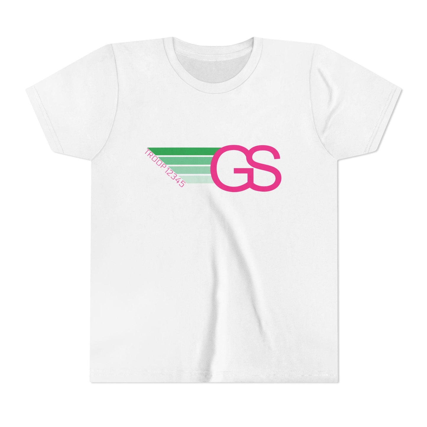 Retro Girl Scout Troop Shirt | Personalized Troop Number T-Shirt | Camp Shirt for Girls