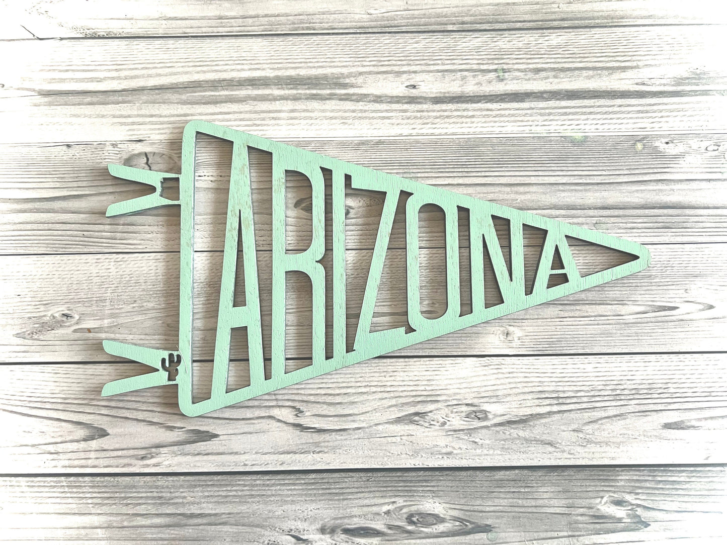Custom Name Pennant Flag | Personalized Wall Flag Decor | College State Banner Gift
