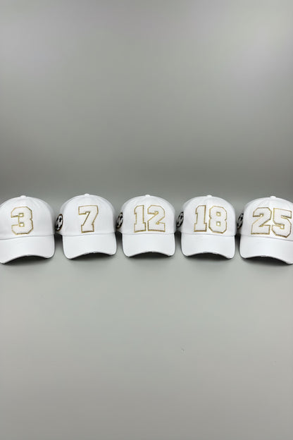 Custom Soccer Mom Trucker Hat with Number Patch
