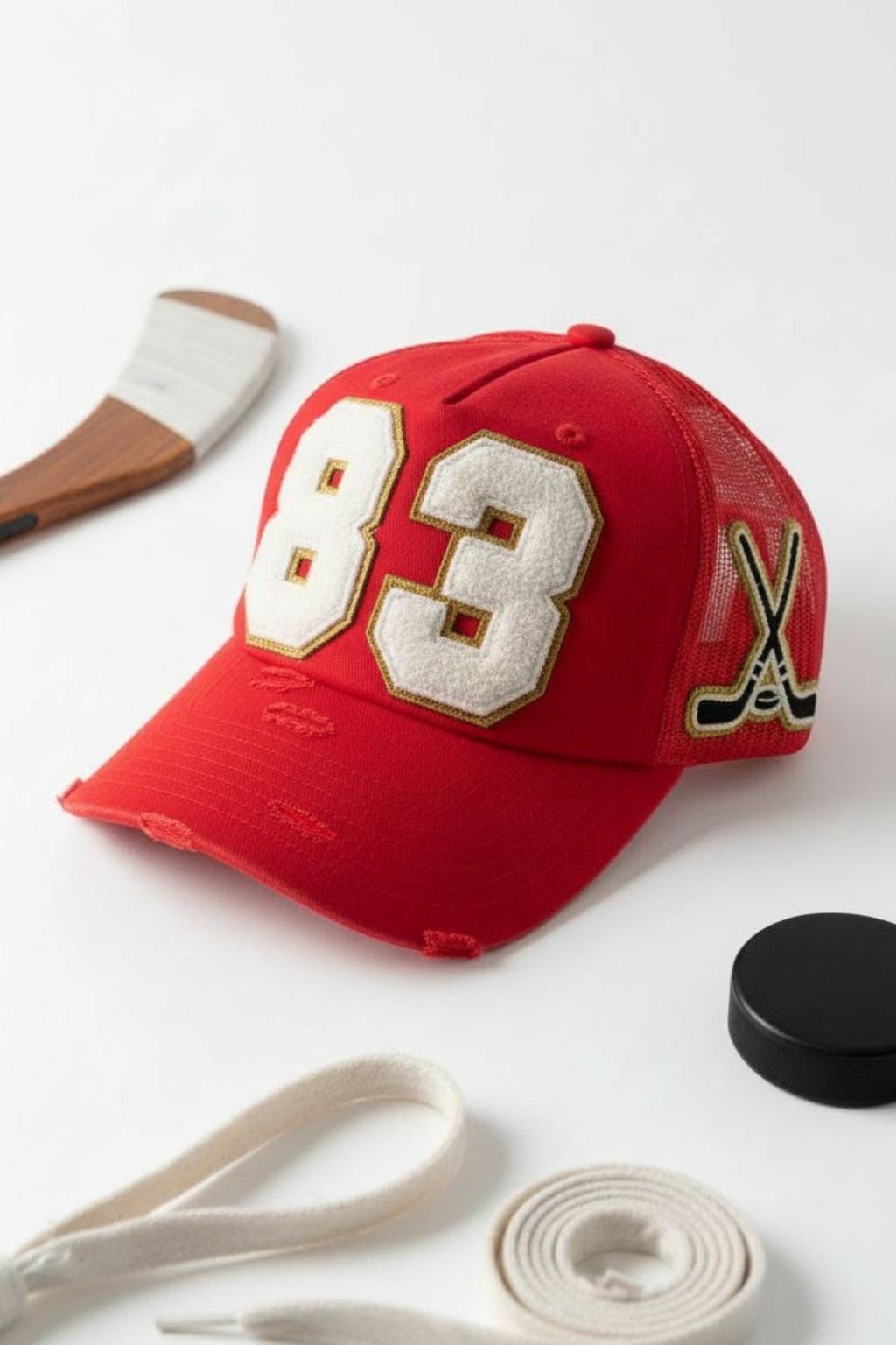Personalized Mom Baseball Hat with Child Number Patch