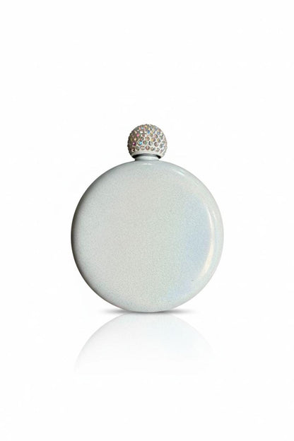Personalized Glitter Flask | Bridesmaid Gift Flask | Custom Bachelorette Party Favor